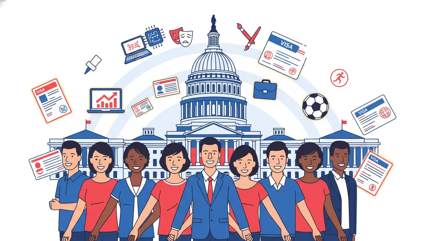 U.S. work visa types comparison