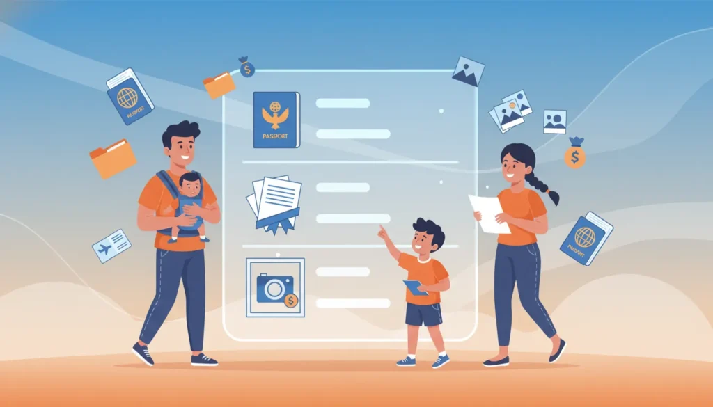 first time U.S. passport application checklist 2025-2026