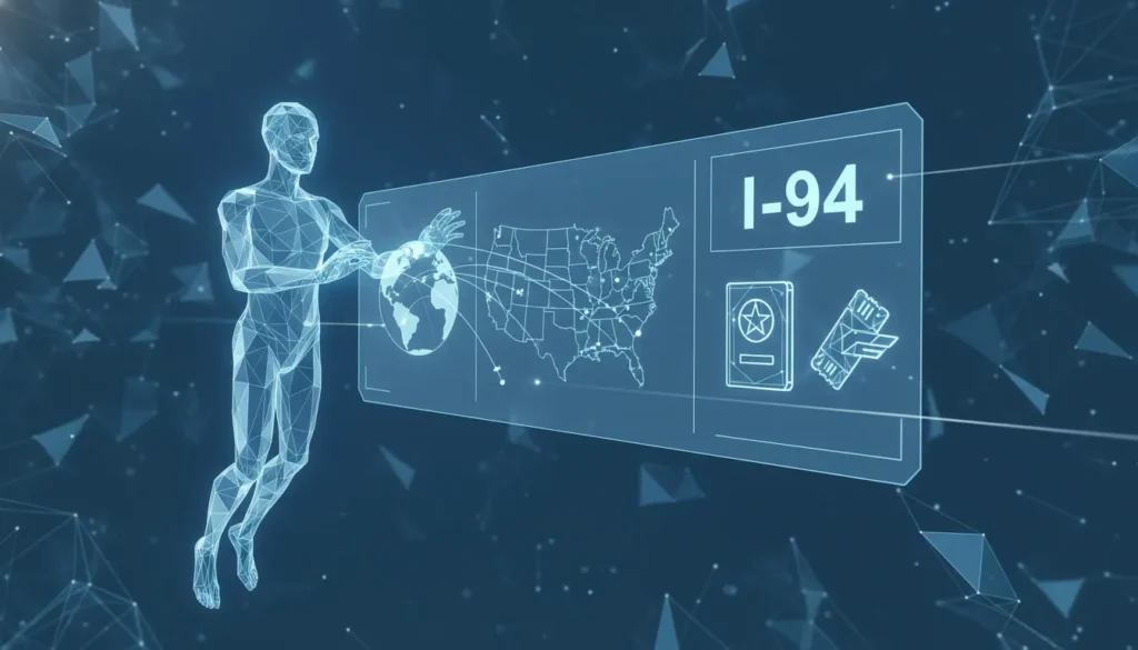 how to find and correct U.S. Form I-94 record